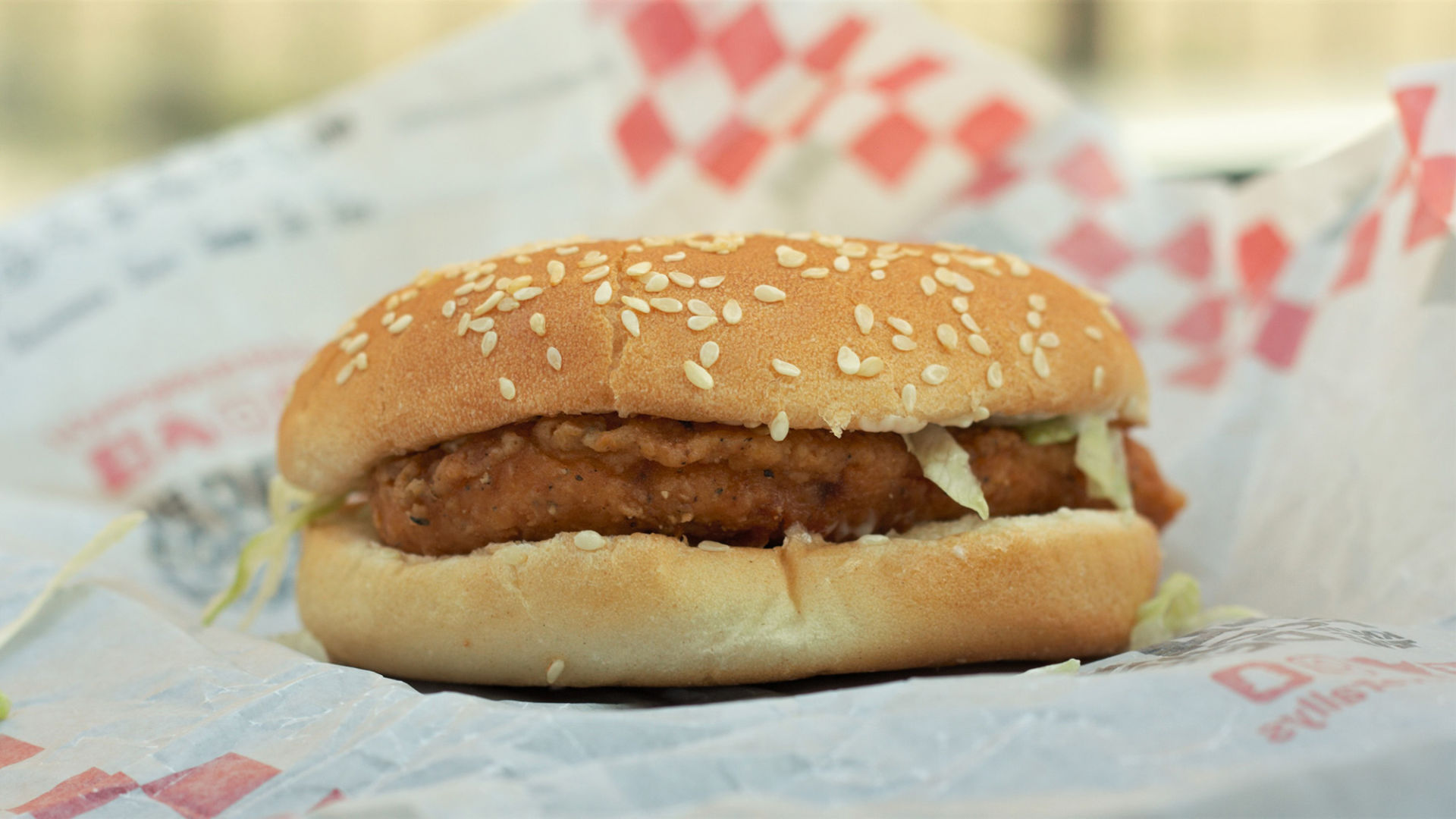 24. Spicy chicken at Checkers